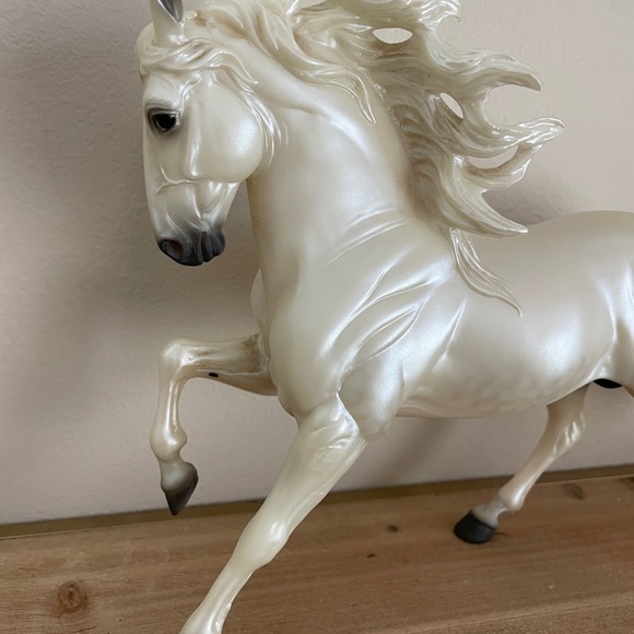 2005-2008 Breyer horse Andalusian Stallion Templado #1244 signed - Picture 3 of 6
